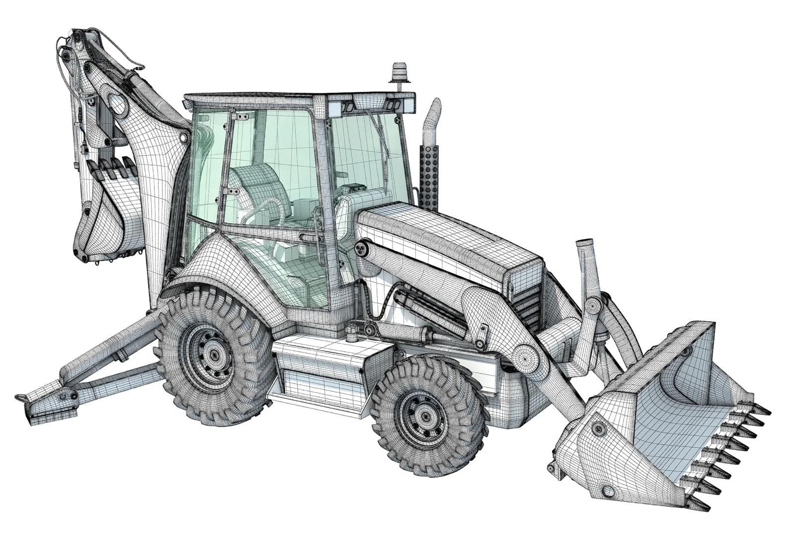 Backhoe Loader Tires