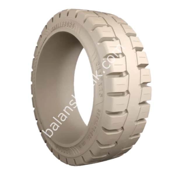 Trelleborg PS1000 13.5x5.5x8 (343x140x203) Forklift Çember Dolgu Lastik (Beyaz)