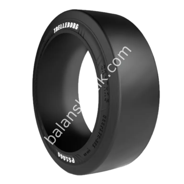 Trelleborg PS1000 22x9x16 (559x229x406) Forklift Çember Dolgu Lastik (Siyah)