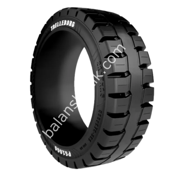 Trelleborg PS1000 22x9x16 (559x229x406) Forklift Çember Dolgu Lastik (Siyah)