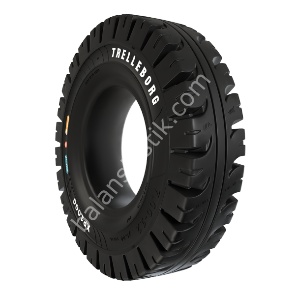 Trelleborg XP1000 18x7-8 (180/70-8) Forklift Dolgu Lastik (Siyah)