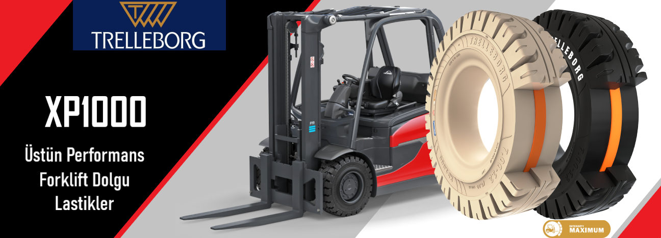 Trelleborg XP1000 Forklift Dolgu Lastikleri