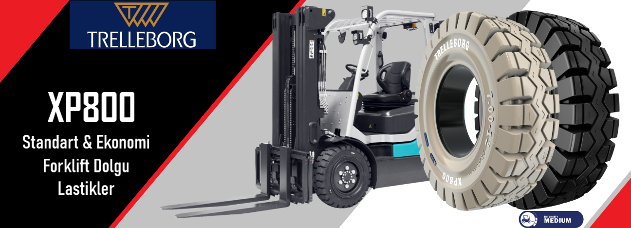 Trelleborg XP800 Forklift Dolgu Lastikleri