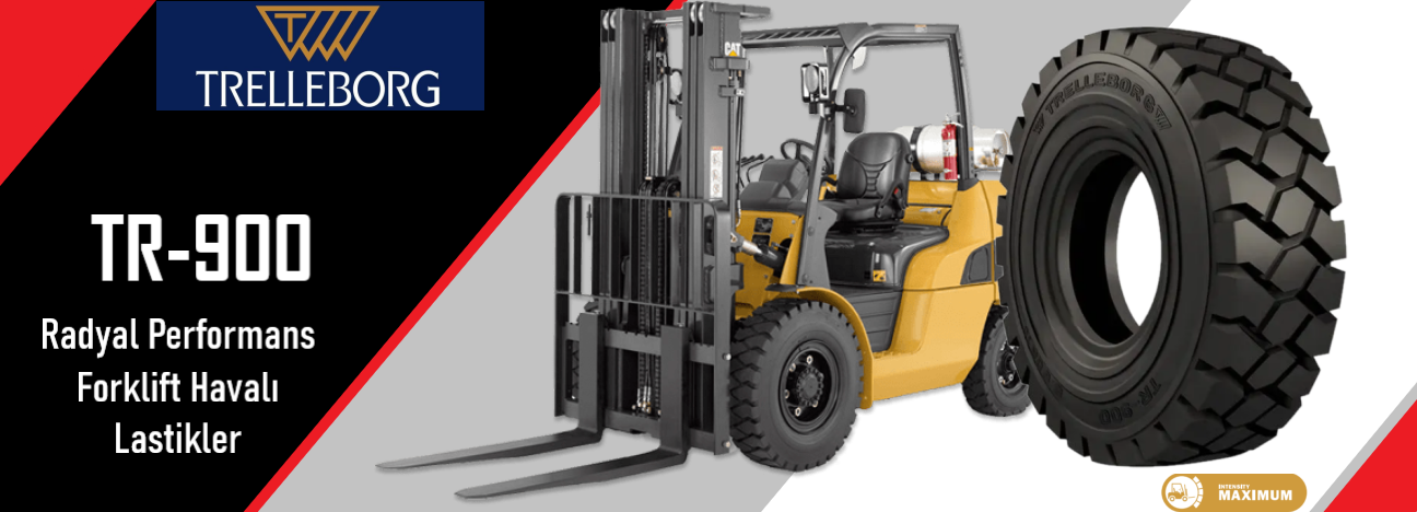 Trelleborg TR-900 Forklift Havalı Lastikleri